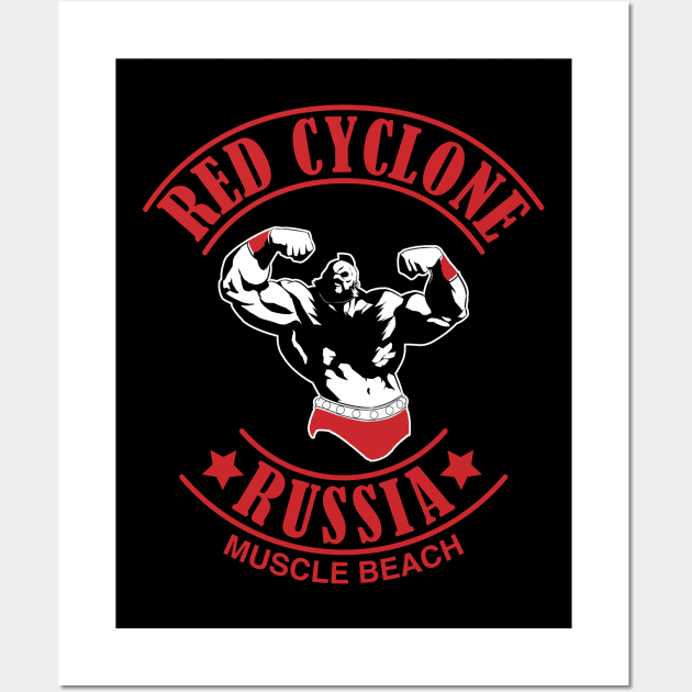 Muscle beach Wall Art by CoinboxTees